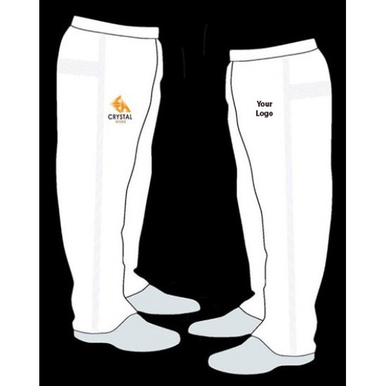 Custom Made Cricket White Trouser